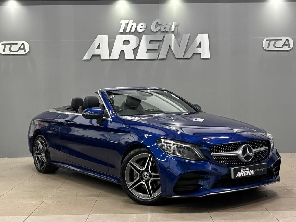 Mercedes-Benz C Class Convertible 1.5 C200 MHEV AMG Line (Premium) Cabriolet G-Tronic+ Euro 6 (s/s) 2dr