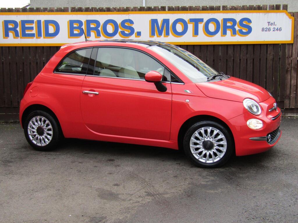 Fiat 500 Hatchback 1.2 Lounge Euro 6 (s/s) 3dr