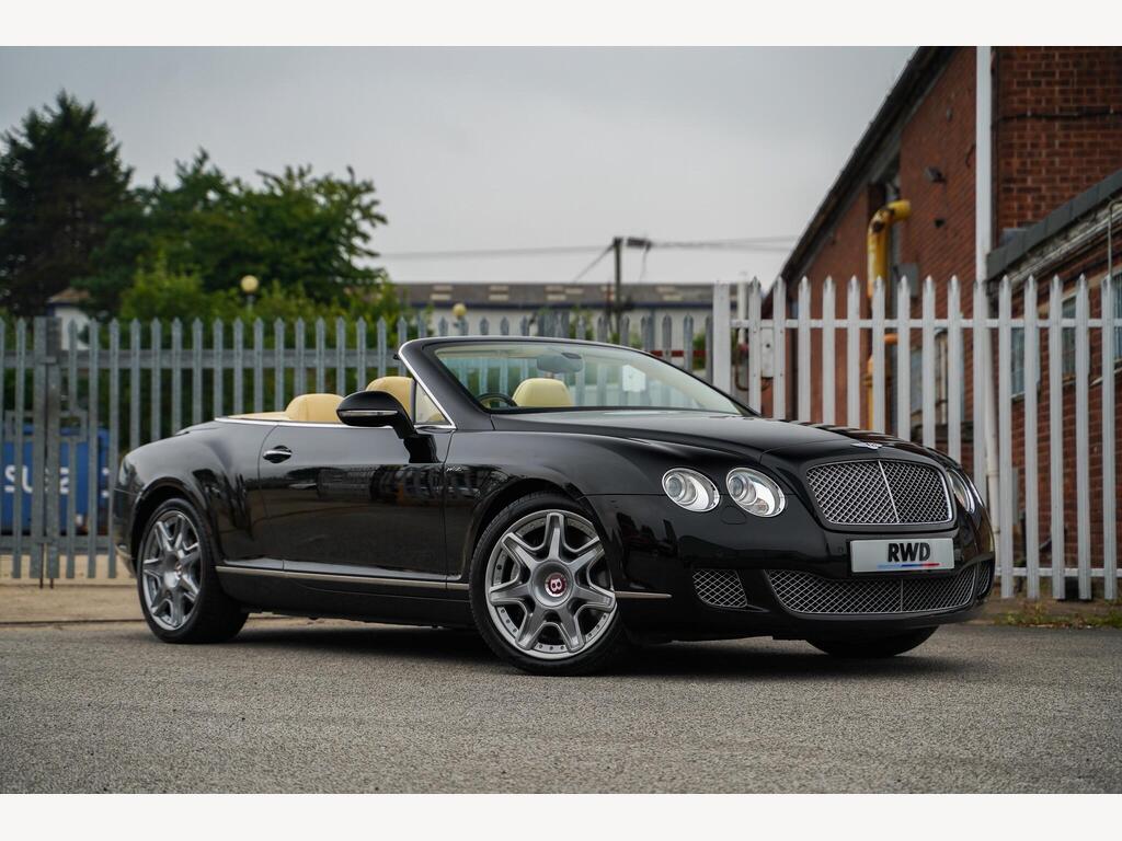 Bentley Continental Convertible 6.0 W12 GTC Auto 4WD Euro 4 2dr