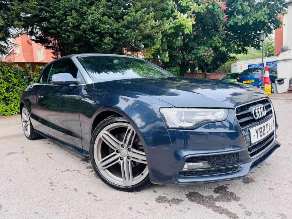 Audi A5 Cabriolet Convertible 2.0 TDI S line Special Edition Multitronic Euro 5 (s/s) 2dr
