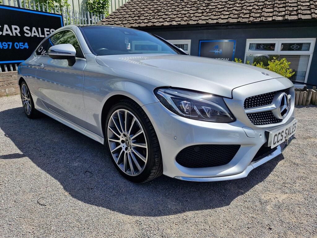 Mercedes-Benz C Class Coupe 2.0 C200 AMG Line (Premium) G-Tronic+ Euro 6 (s/s) 2dr