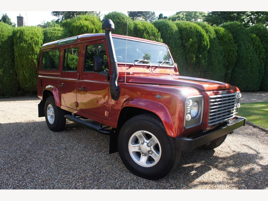 1992 Land Rover Defender 110 2.5 D Station Wagon 3-doors red - For