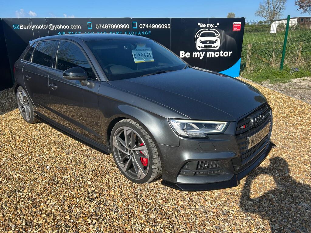 Audi S3 Hatchback 2.0 TFSI Black Edition Sportback S Tronic quattro Euro 6 (s/s) 5dr