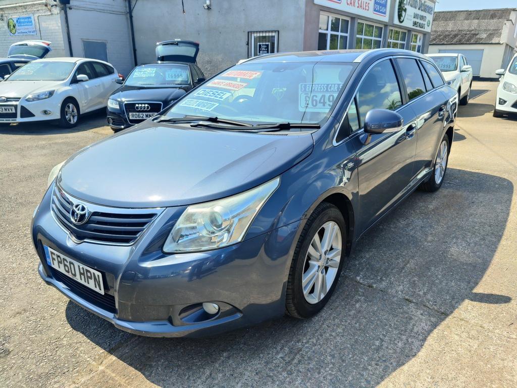 Used Toyota Avensis Estate 2.2 D-cat T4 Tourer Auto Euro 5 5dr in