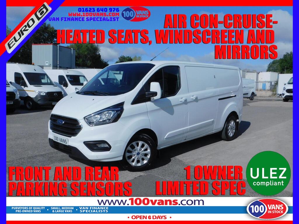 Ford Transit Custom Panel Van 2.0 300 EcoBlue Limited L2 H1 Euro 6 (s/s) 5dr