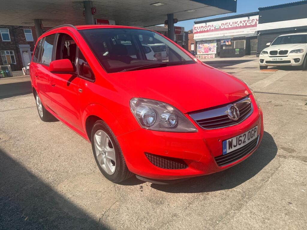 Vauxhall Zafira MPV 1.6 16V Exclusiv Euro 5 5dr