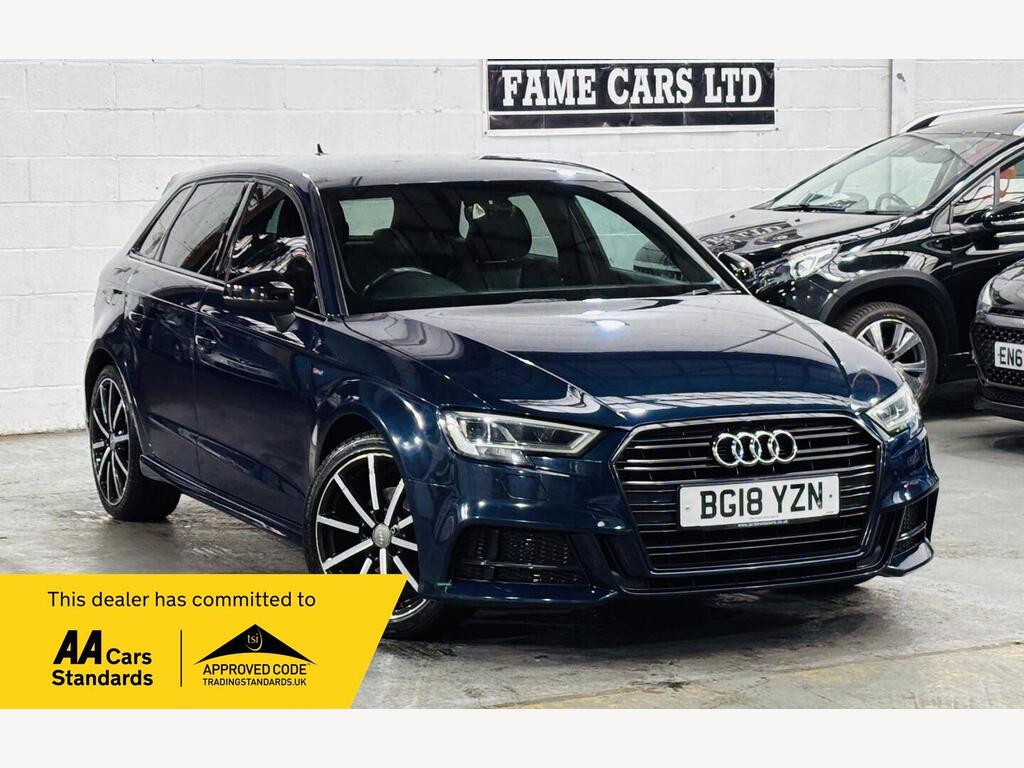 Audi A3 Hatchback 1.6 TDI Black Edition Sportback S Tronic Euro 6 (s/s) 5dr