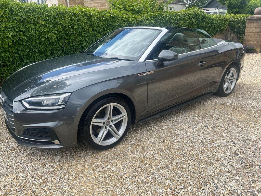 Audi A5 Cabriolet Convertible 2.0 TFSI S line S Tronic Euro 6 (s/s) 2dr