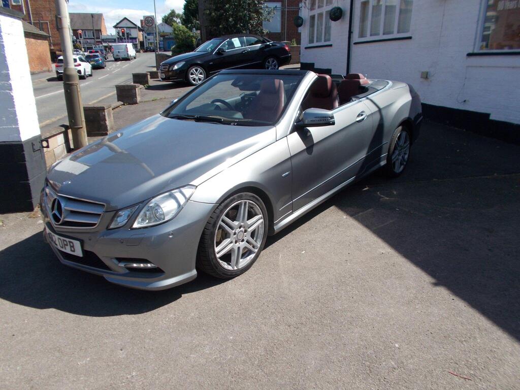 Mercedes-Benz E Class Convertible 2.1 E250 CDI BlueEfficiency Sport Cabriolet G-Tronic+ Euro 5 (s/s) 2dr