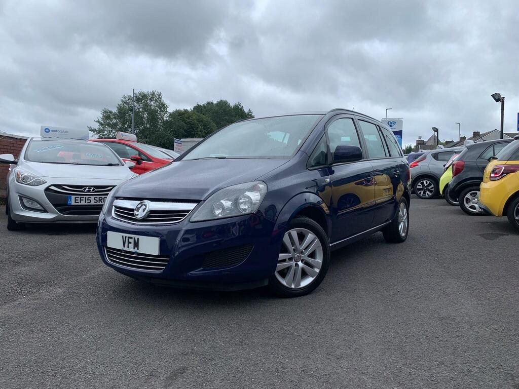 Vauxhall Zafira MPV 1.6 16V Exclusiv Euro 5 5dr
