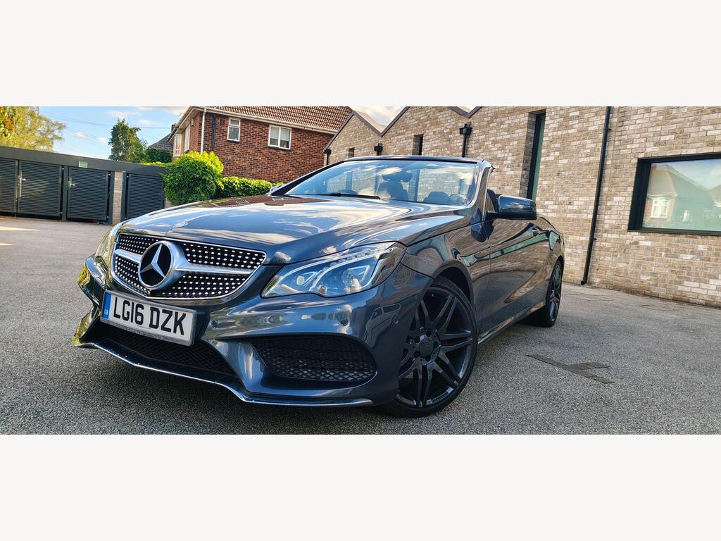 Mercedes-Benz E Class Convertible 2.1 E220d AMG Line Edition Cabriolet G-Tronic+ Euro 6 (s/s) 2dr