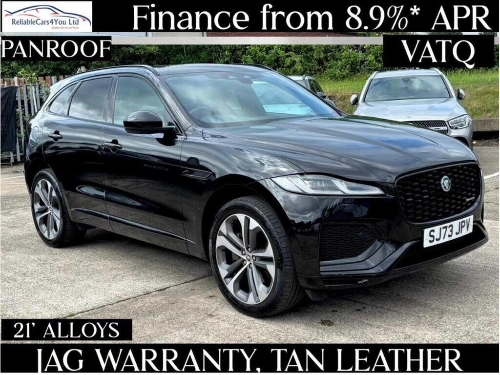 Jaguar F-PACE SUV 2.0 D200 MHEV R-Dynamic HSE Black Auto AWD Euro 6 (s/s) 5dr
