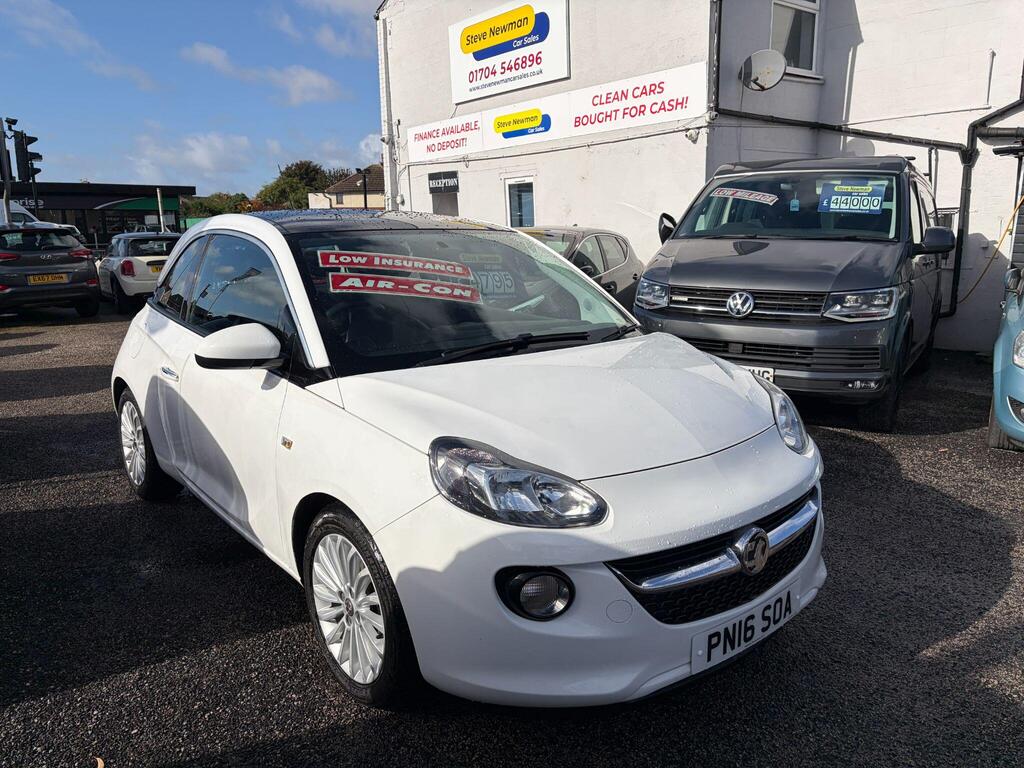 Vauxhall ADAM Hatchback 1.2i GLAM Euro 6 3dr
