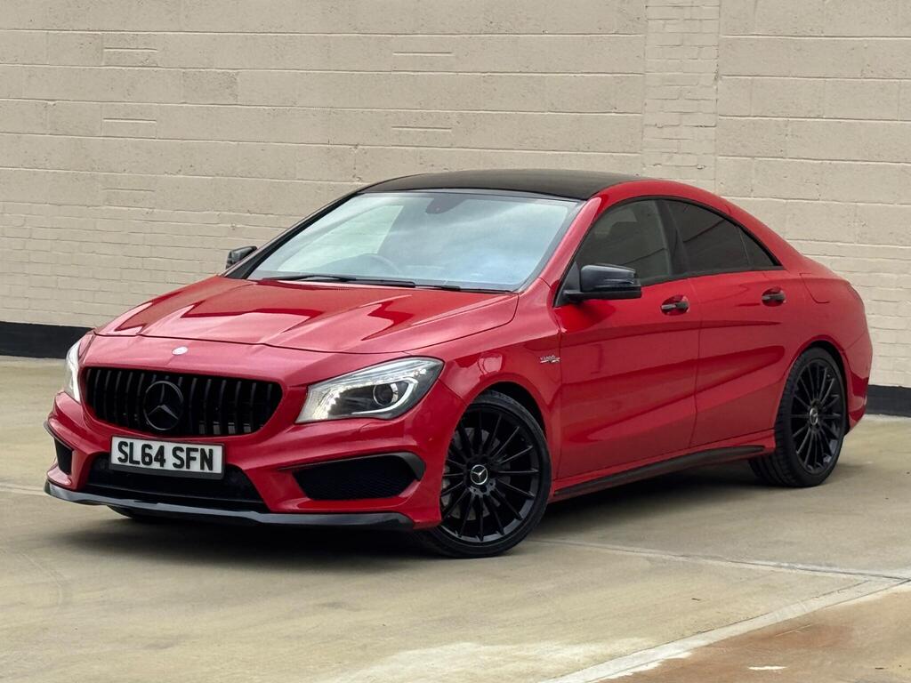 Mercedes-Benz CLA Saloon 2.0 CLA45 AMG Coupe SpdS DCT 4MATIC Euro 6 (s/s) 4dr