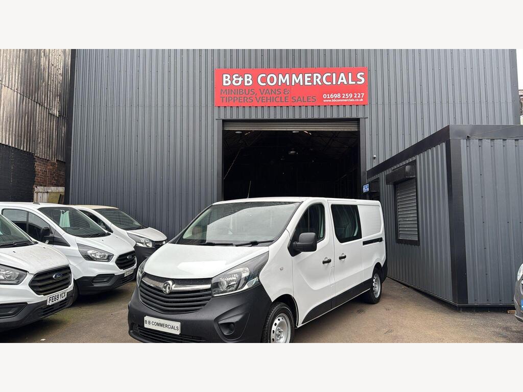 Vauxhall Vivaro Combi Van 1.6 CDTi 2900 Crew Van L2 H1 Euro 6 5dr (6 Seat)