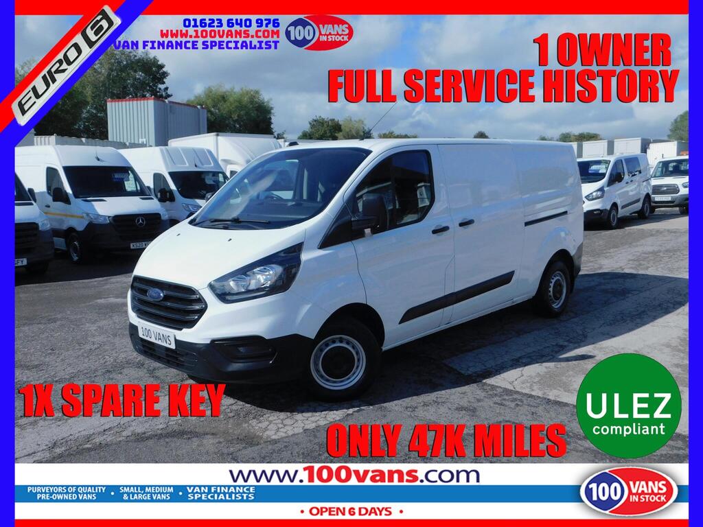 Ford Transit Custom Panel Van 2.0 300 EcoBlue Leader L2 H1 Euro 6 (s/s) 5dr