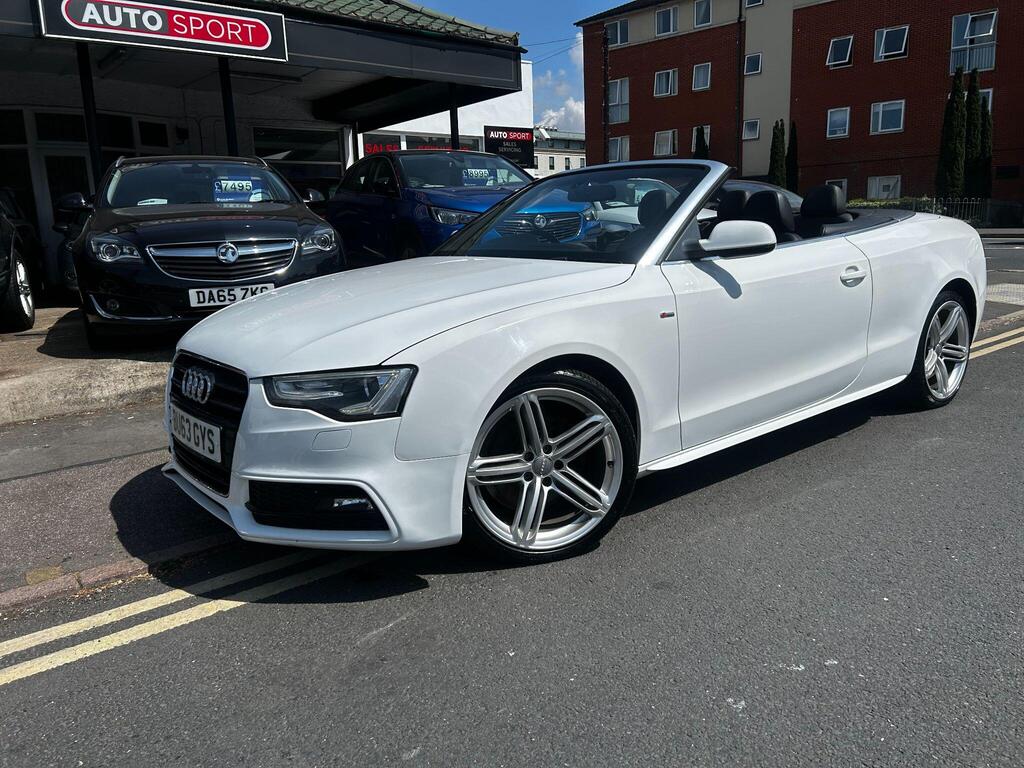 Audi A5 Cabriolet Convertible 2.0 TDI S line Special Edition Euro 5 (s/s) 2dr