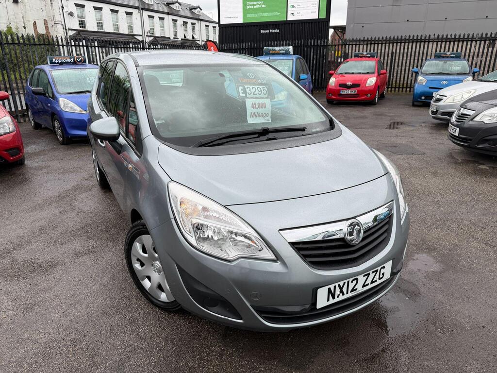 Vauxhall Meriva MPV 1.4 16V Exclusiv Euro 5 5dr