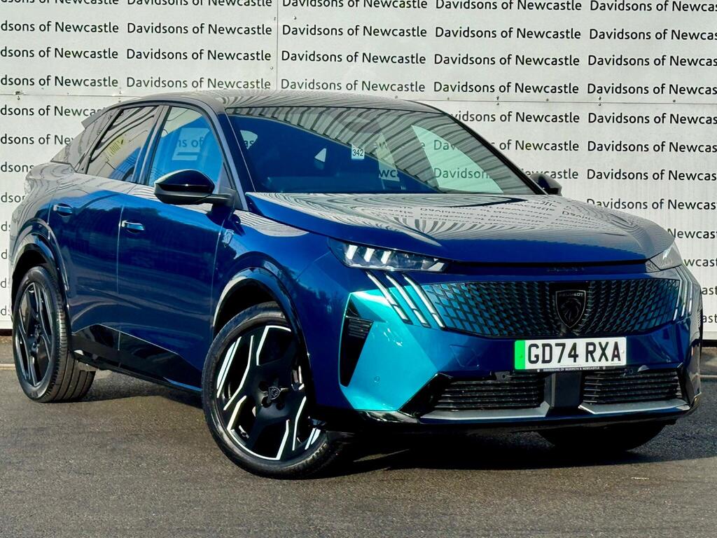 Peugeot E-3008 SUV 73kWh GT Auto 5dr (11kW Charger)