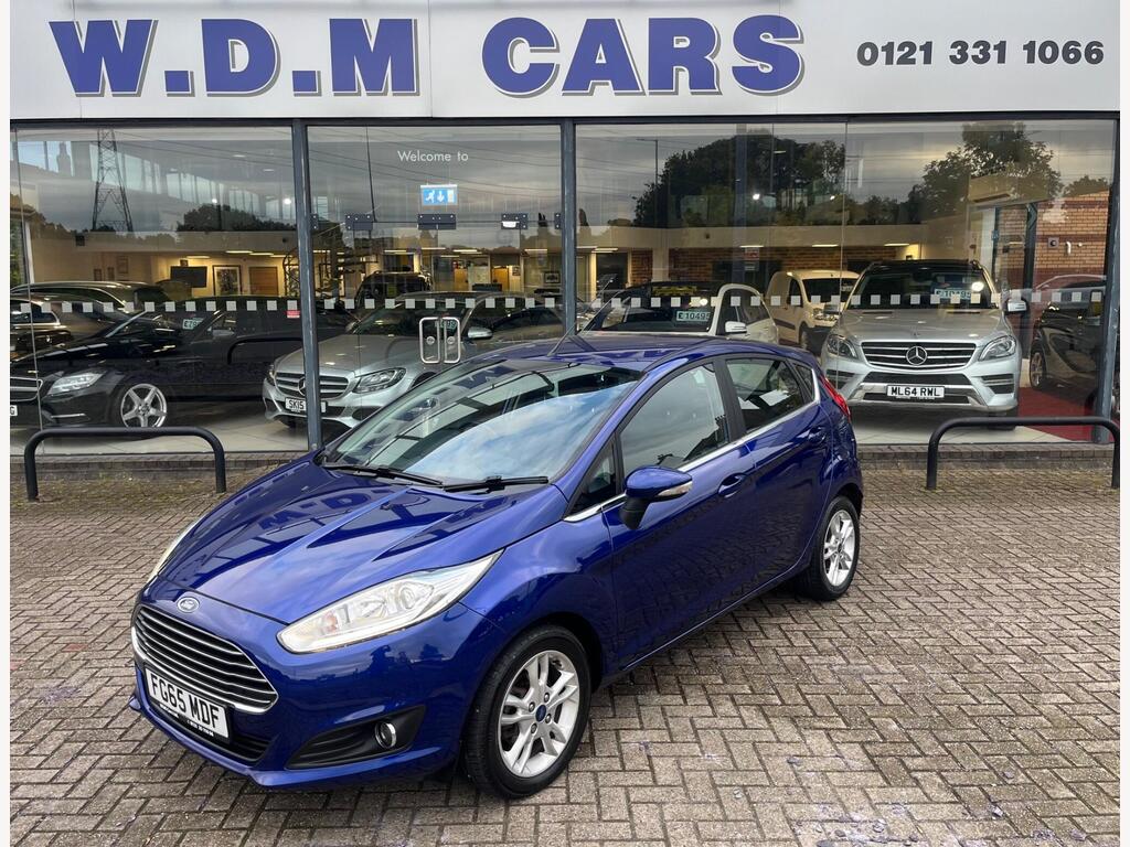 Ford Fiesta Hatchback 1.0T EcoBoost Zetec Euro 6 (s/s) 5dr