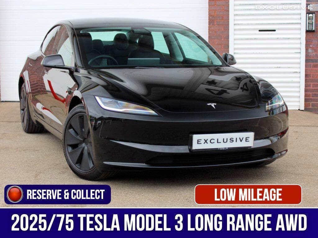 Tesla Model 3 Saloon (Dual Motor) Long Range Auto 4WDE 4dr
