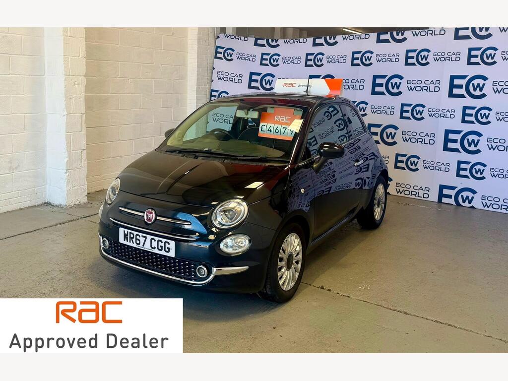 Fiat 500 Hatchback 1.2 Lounge Euro 6 (s/s) 3dr