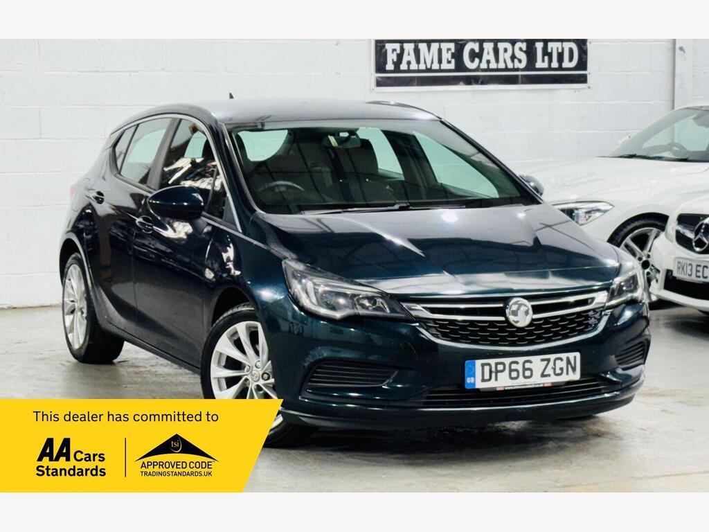 Vauxhall Astra Hatchback 1.4i Turbo Tech Line Auto Euro 6 (s/s) 5dr