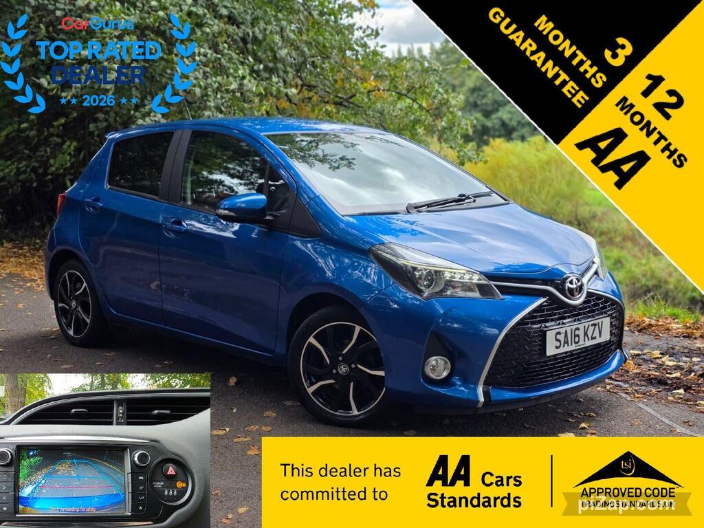 Toyota Yaris Hatchback 1.33 Dual VVT-i Design Euro 6 5dr