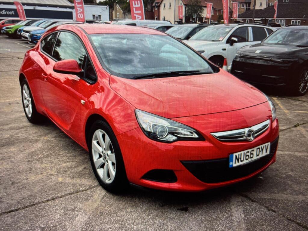 Vauxhall Astra GTC Coupe 1.4i Turbo Sport Euro 6 (s/s) 3dr