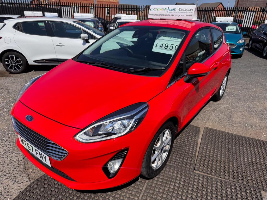 Ford Fiesta Hatchback 1.0T EcoBoost Zetec Euro 6 (s/s) 3dr