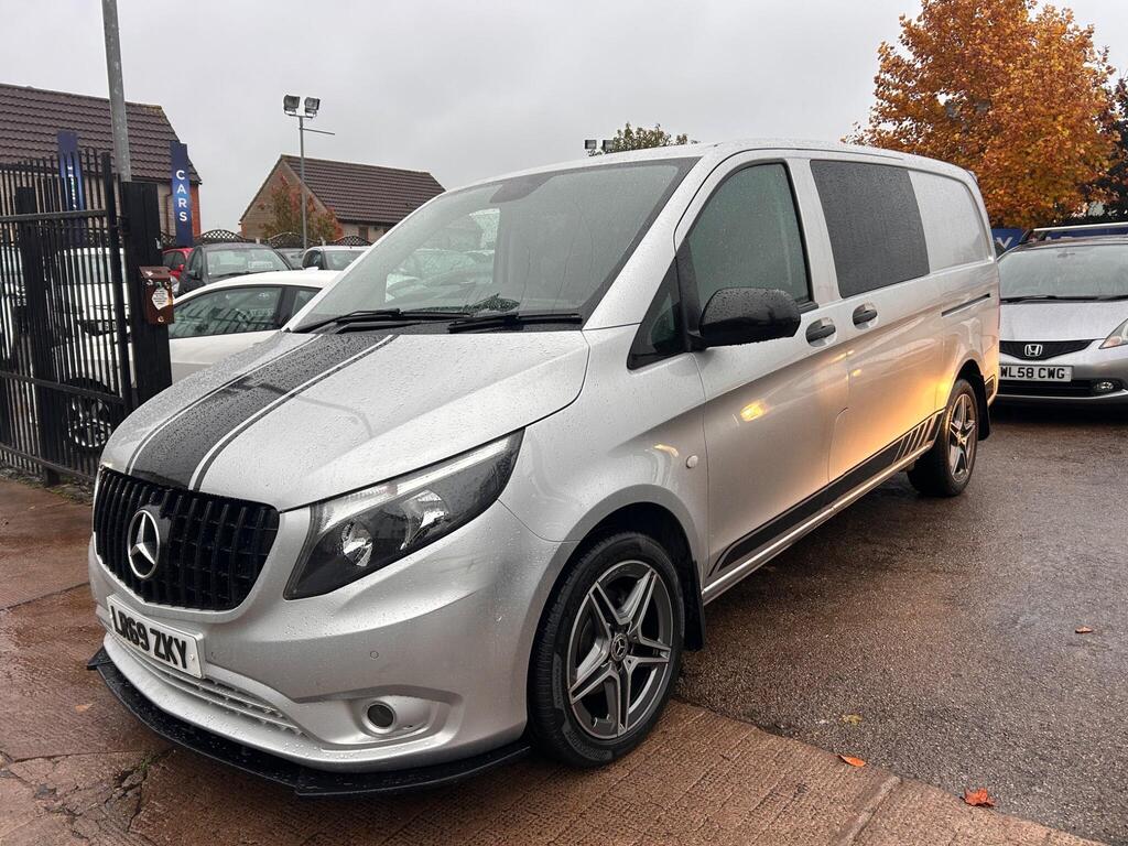 Mercedes-Benz Vito Combi Van 2.1 114 CDI Progressive Crew Van G-Tronic+ RWD L2 Euro 6 (s/s) 5dr (LWB)