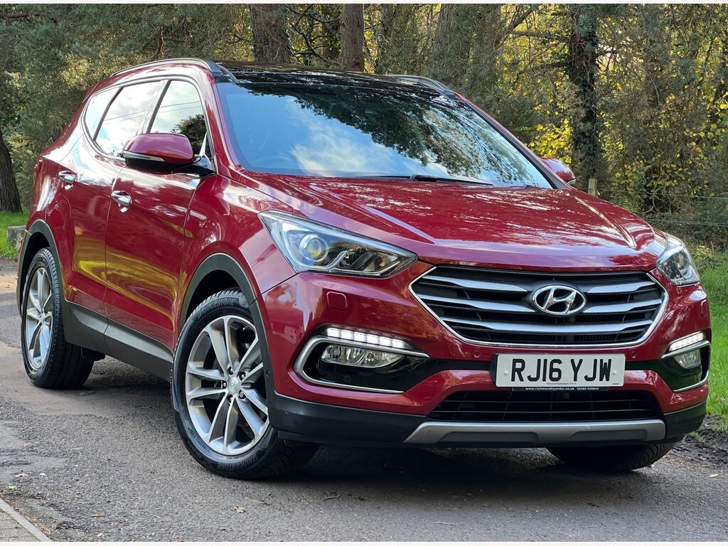 Hyundai Santa Fe SUV 2.2 CRDi Blue Drive Premium SE Auto 4WD Euro 6 (s/s) 5dr (7 Seat)