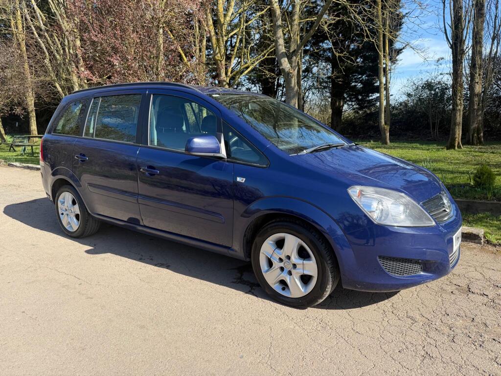 Vauxhall Zafira MPV 1.8 16V Exclusiv Euro 5 5dr