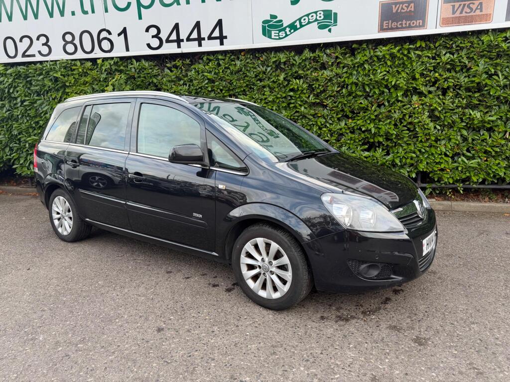 Vauxhall Zafira MPV 1.7 CDTi ecoFLEX Design Euro 5 5dr (SNav)