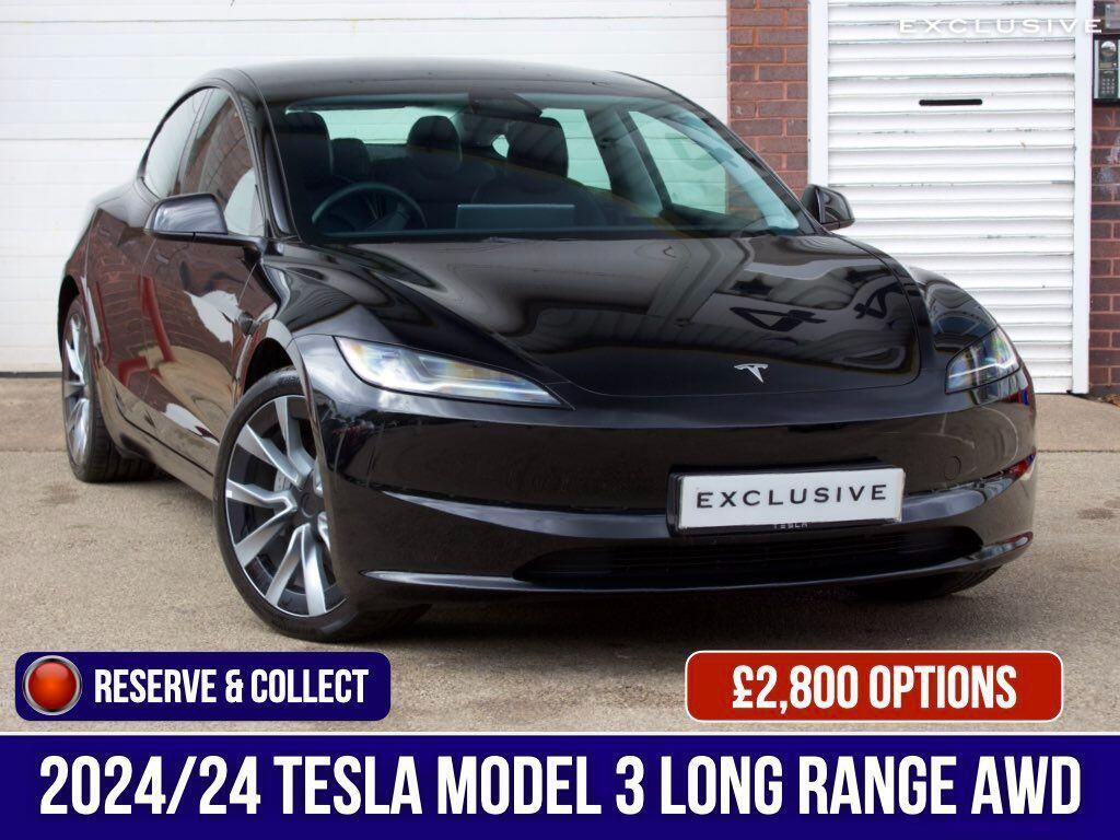 Tesla Model 3 Saloon (Dual Motor) Long Range Auto 4WDE 4dr