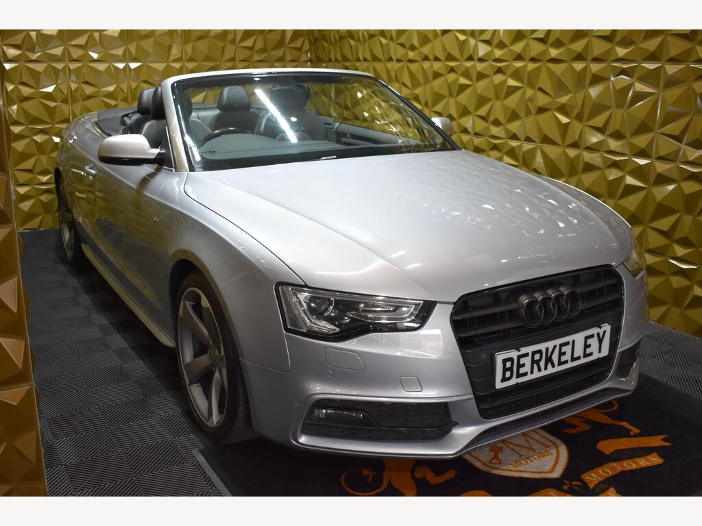 Audi A5 Cabriolet Convertible 2.0 TDI S line Multitronic Euro 6 (s/s) 2dr
