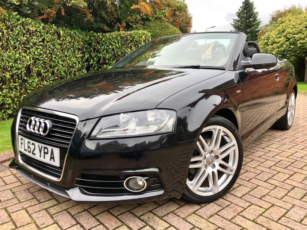 Audi A3 Cabriolet Convertible 2.0 TDI S line Euro 5 (s/s) 2dr