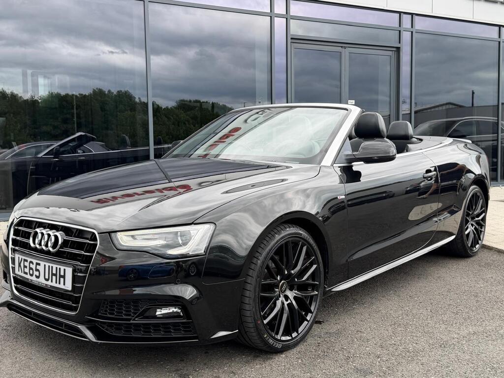 Audi A5 Cabriolet Convertible 2.0 TDI S line Special Edition Plus Multitronic Euro 6 (s/s) 2dr