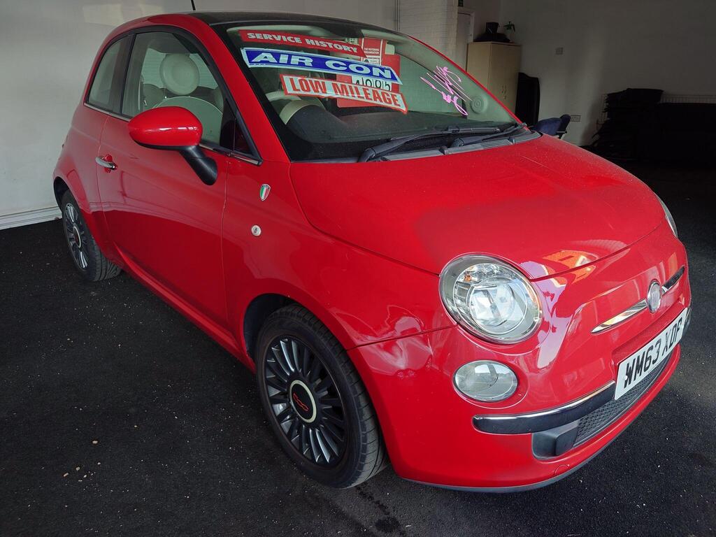 Fiat 500 Hatchback 1.2 Lounge Euro 6 (s/s) 3dr