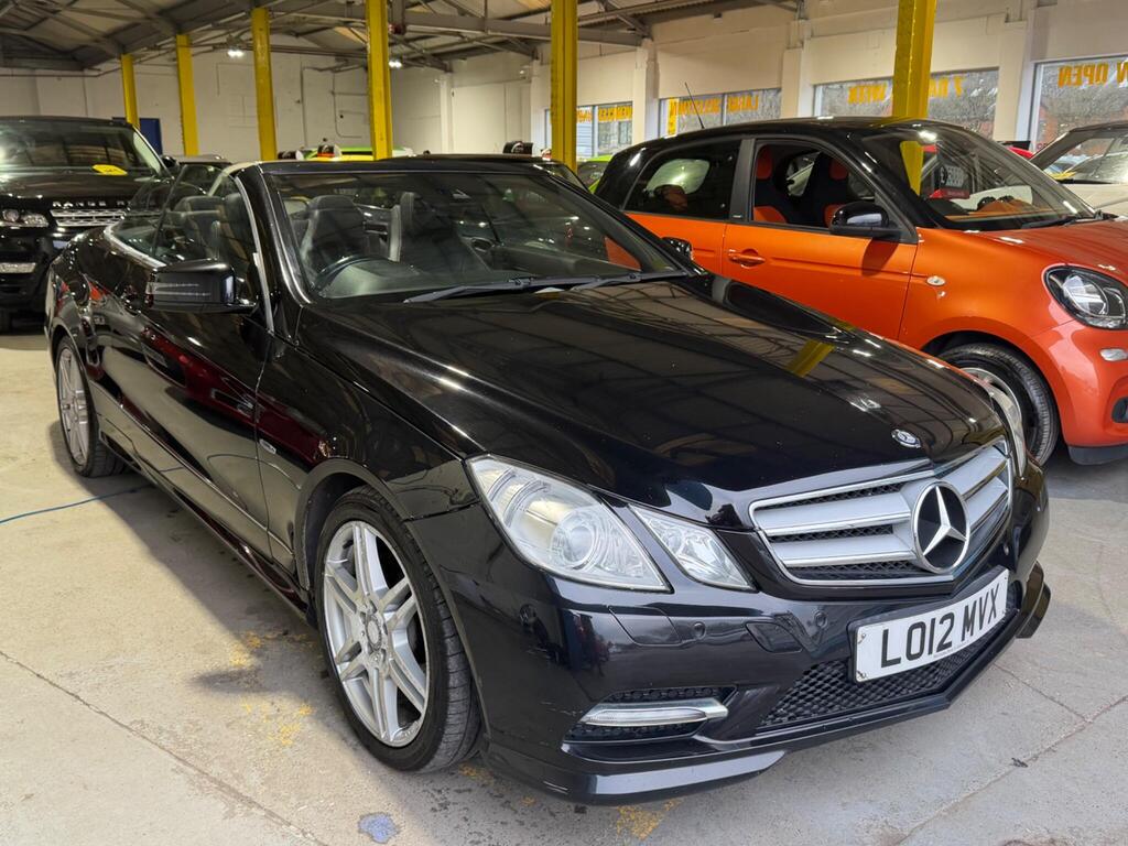 Mercedes-Benz E Class Convertible 2.1 E250 CDI BlueEfficiency Sport Cabriolet G-Tronic+ Euro 5 (s/s) 2dr