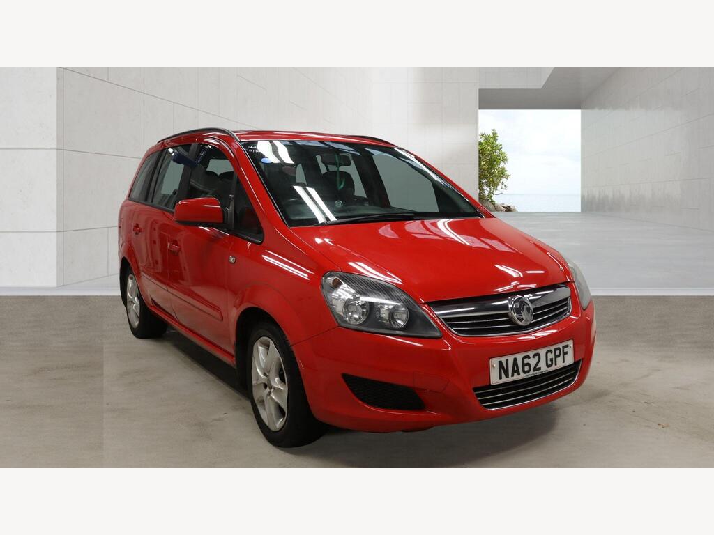 Vauxhall Zafira MPV 1.6 16V Exclusiv Euro 5 5dr