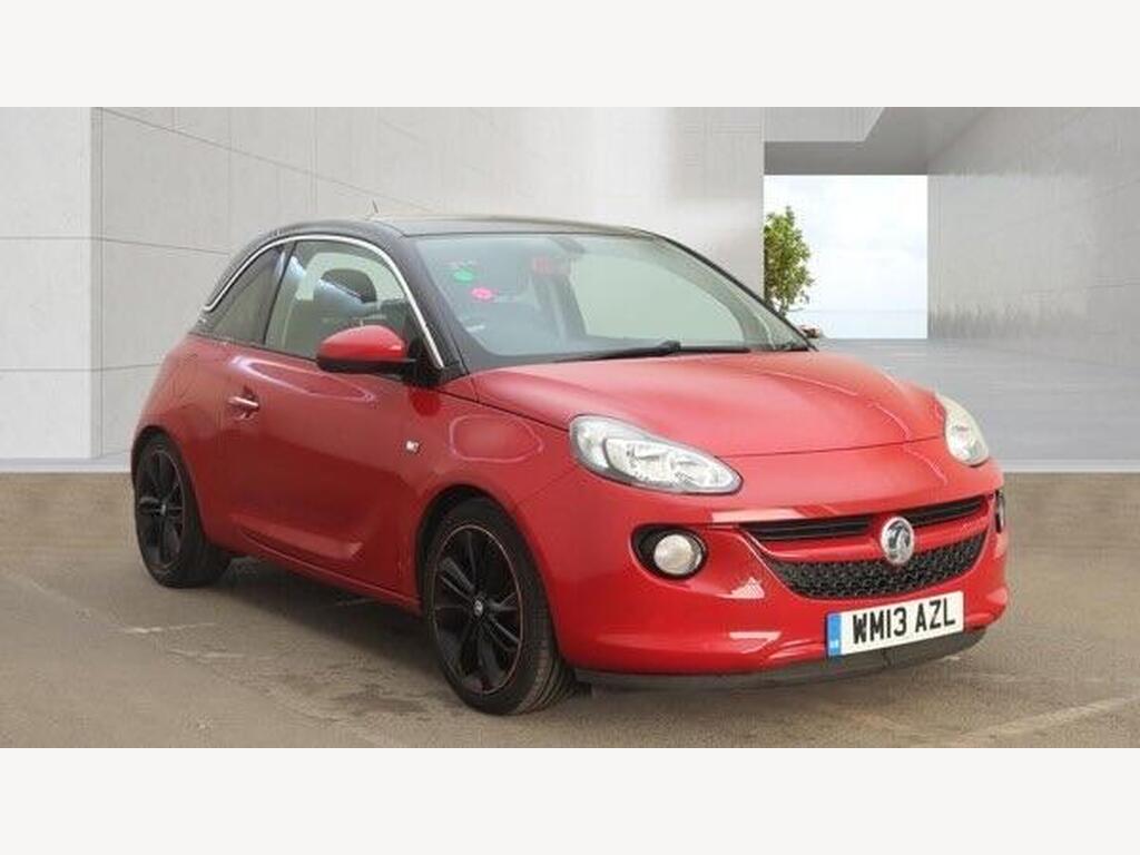 Vauxhall ADAM Hatchback 1.2 ecoFLEX 16v GLAM Euro 5 (s/s) 3dr