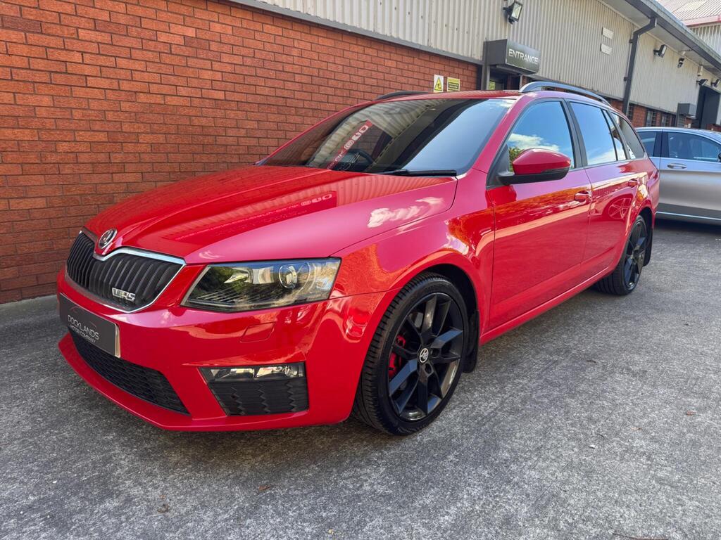 Skoda Octavia Estate 2.0 TDI vRS Euro 6 (s/s) 5dr (SNav)