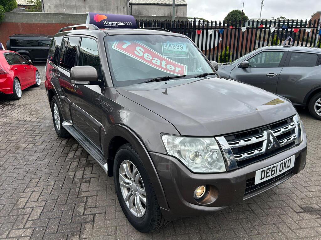 Mitsubishi Shogun SUV 3.2 DI-DC SG3 Auto 4WD Euro 5 5dr LWB