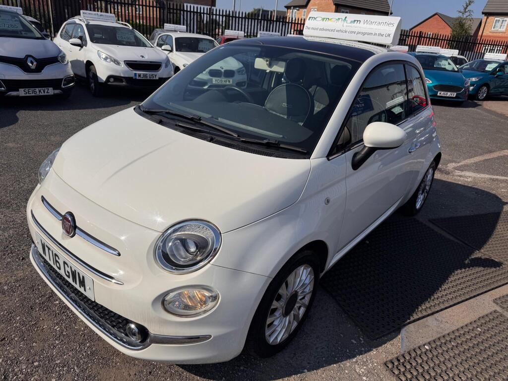 Fiat 500 Hatchback 1.2 Lounge Euro 6 (s/s) 3dr