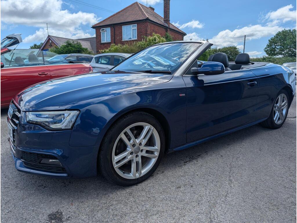 Audi A5 Cabriolet Convertible 2.0 TDI S line Euro 5 (s/s) 2dr