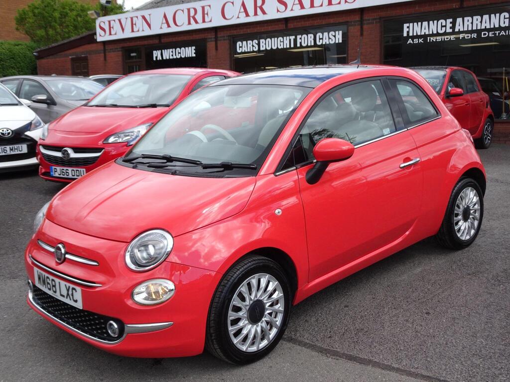 Fiat 500 Hatchback 1.2 Lounge Euro 6 (s/s) 3dr