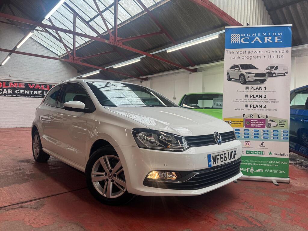 Volkswagen Polo Hatchback 1.0 BlueMotion Tech Match Euro 6 (s/s) 3dr