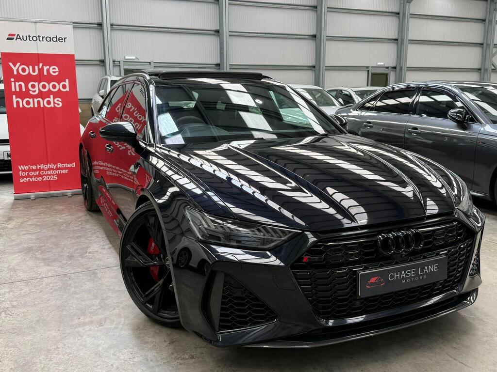Audi RS6 Avant Estate 4.0 TFSI V8 Carbon Black Tiptronic quattro Euro 6 (s/s) 5dr