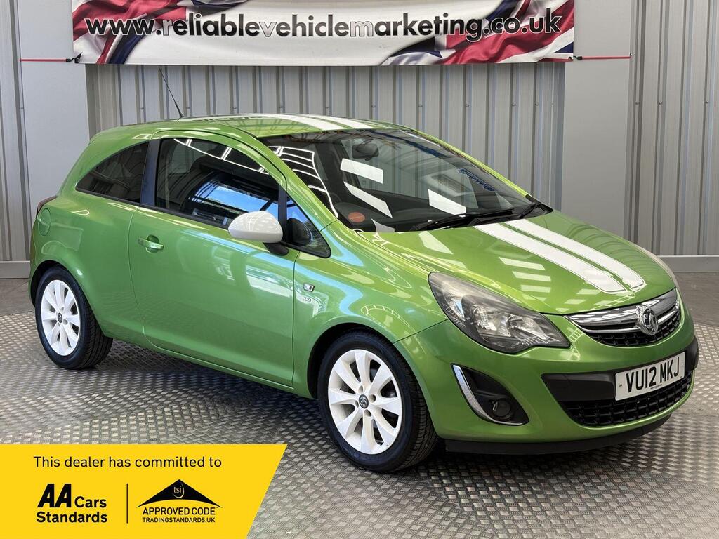 Vauxhall Corsa Hatchback 1.2i ecoFLEX 16V SXi Euro 5 (s/s) 3dr (A/C)